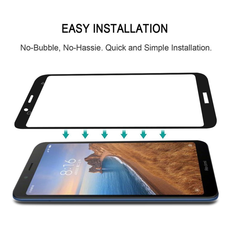 Full Glue Full Cover Screen Protector ฟิล์มกระจกนิรภัยสำหรับ Xiaomi Redmi 6 Pro / MI A2 lite, For Xiaomi Redmi 6 Pro / MI A2 lite