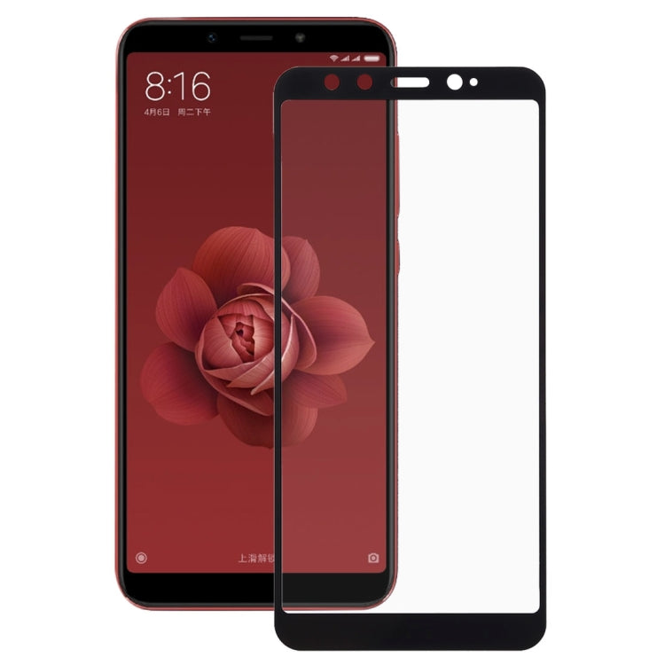 Ultra Thin 9H 3D HD ฟิล์มกระจกนิรภัยคาร์บอนไฟเบอร์แบบเต็มหน้าจอป้องกันการระเบิดสำหรับ Xiaomi Mi 6X / A2, Xiaomi Mi 6X / A2
