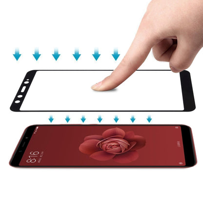Ultra Thin 9H 3D HD ฟิล์มกระจกนิรภัยคาร์บอนไฟเบอร์แบบเต็มหน้าจอป้องกันการระเบิดสำหรับ Xiaomi Mi 6X / A2, Xiaomi Mi 6X / A2