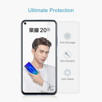 สำหรับ Huawei Honor 20s 10 ชิ้น 0.26mm 9H 2.5D ฟิล์มกระจกนิรภัย, For Huawei Honor 20s (10 PCS)