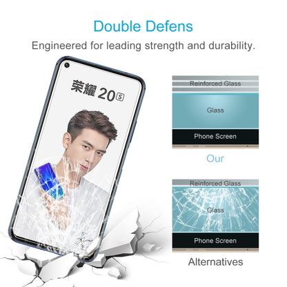 สำหรับ Huawei Honor 20s 10 ชิ้น 0.26mm 9H 2.5D ฟิล์มกระจกนิรภัย, For Huawei Honor 20s (10 PCS)