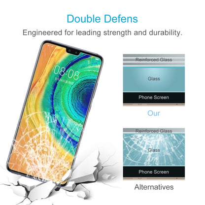 สำหรับ Huawei Mate 30 50 ชิ้น 0.26mm 9H 2.5D ฟิล์มกระจกนิรภัย, For Mate 30