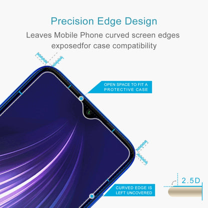 สำหรับ Xiaomi Redmi หมายเหตุ 8 2021 / Redmi หมายเหตุ 8 50 ชิ้น 0.26mm 9H 2.5D ฟิล์มกระจกนิรภัย, For Redmi Note 8 2021 / Redmi Note 8