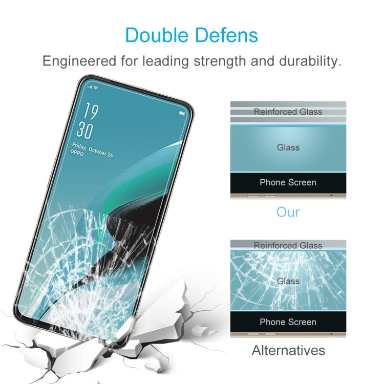 สำหรับ OPPO Reno 2F 0.26mm 9H 2.5D ฟิล์มกระจกนิรภัย, For OPPO Reno 2F (1 PC)