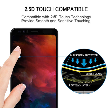 Full Glue Full Cover Screen Protector ฟิล์มกระจกนิรภัยสำหรับ Google Pixel 4 XL, For Google Pixel 4 XL (1 PC)