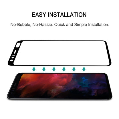 Full Glue Full Cover Screen Protector ฟิล์มกระจกนิรภัยสำหรับ Google Pixel 4 XL, For Google Pixel 4 XL (1 PC)