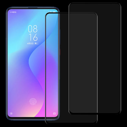 2 ชิ้น 9H 2.5D เต็มหน้าจอฟิล์มกระจกนิรภัยสำหรับ Xiaomi R Edmi K20 / R Edmi K20 Pro / K20 Pro พรีเมี่ยม, For Xiaomi Redmi K20 (2 PCS)