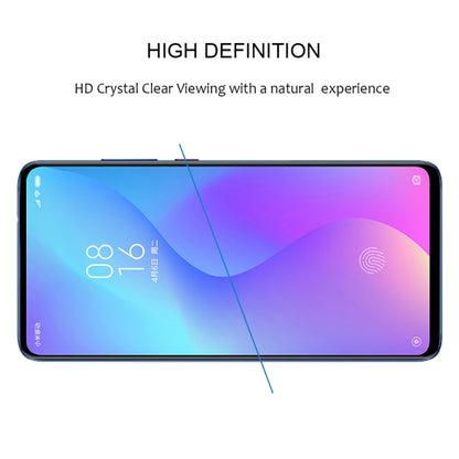 25 ชิ้น 9H 2.5D ฟิล์มกระจกนิรภัยแบบเต็มหน้าจอสำหรับ Xiaomi Redmi K20 / Redmi K20 Pro / K20 Pro พรีเมี่ยม, For Xiaomi Redmi K20 (25 PCS)