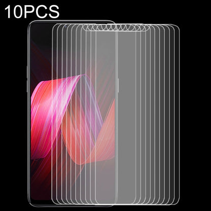 10 ชิ้น 9H 2.5D ฟิล์มกระจกนิรภัยสำหรับ OPPO R15 / R15 Pro, OPPO R15(10pcs)