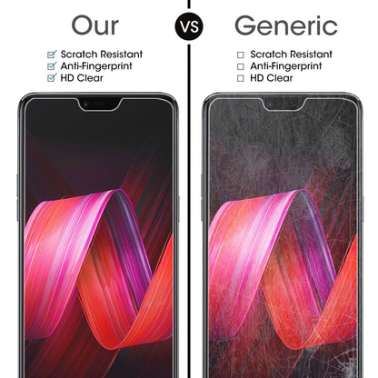 ฟิล์มกระจกนิรภัย 9H 2.5D สำหรับ OPPO R15 / R15 Pro, OPPO R15 / R15 Pro