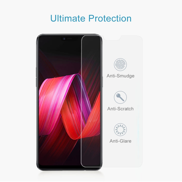 ฟิล์มกระจกนิรภัย 9H 2.5D สำหรับ OPPO R15 / R15 Pro, OPPO R15 / R15 Pro