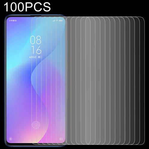 100 ชิ้น 0.26 มิลลิเมตร 9H 2.5D ฟิล์มกระจกนิรภัยสำหรับ Xiaomi R Edmi K20 / K20 Pro / K20 Pro พรีเมี่ยม, For Redmi K20 / K20 Pro / K20 Pro Premium