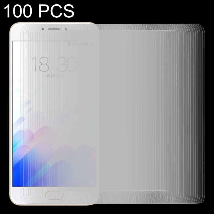 100 ชิ้นสำหรับ Meizu M3 หมายเหตุ / หมายเหตุ Meilan 3 0.26 มิลลิเมตร 9H ความแข็งพื้นผิว 2.5D ฟิล์มกระจกนิรภัยป้องกันการระเบิด, For M3 Note / Meilan Note 3