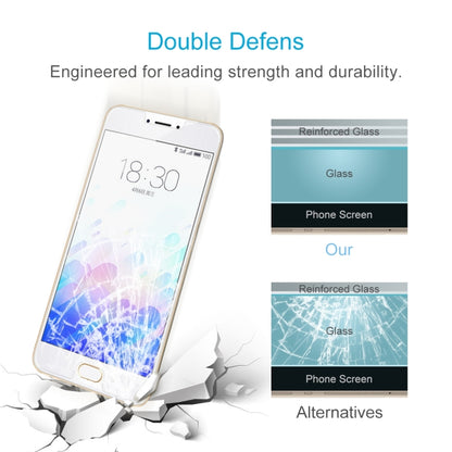 100 ชิ้นสำหรับ Meizu M3 หมายเหตุ / หมายเหตุ Meilan 3 0.26 มิลลิเมตร 9H ความแข็งพื้นผิว 2.5D ฟิล์มกระจกนิรภัยป้องกันการระเบิด, For M3 Note / Meilan Note 3