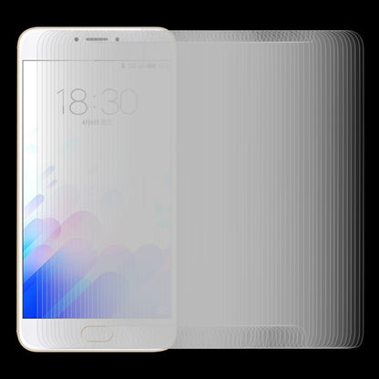 100 ชิ้นสำหรับ Meizu M3 หมายเหตุ / หมายเหตุ Meilan 3 0.26 มิลลิเมตร 9H ความแข็งพื้นผิว 2.5D ฟิล์มกระจกนิรภัยป้องกันการระเบิด, For M3 Note / Meilan Note 3