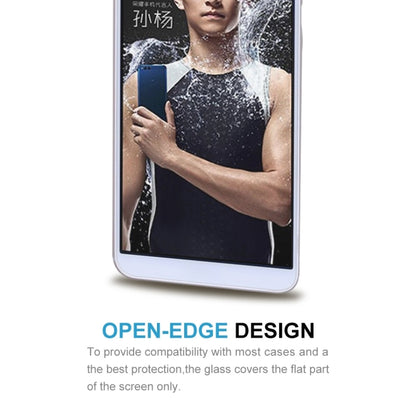 50 ชิ้นสำหรับ Huawei Honor Play 7X 0.26mm 9H ความแข็งพื้นผิว 2.5D ฟิล์มกระจกนิรภัยป้องกันการระเบิดไม่มีแพ็คเกจขายปลีก, For Honor Play 7X