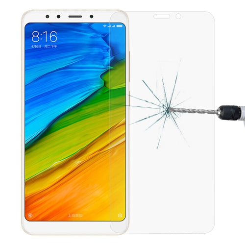 สำหรับ Xiaomi Redmi 5 0.26mm 9H ความแข็งพื้นผิว 2.5D ฟิล์มกระจกนิรภัยป้องกันการระเบิด, For Redmi 5