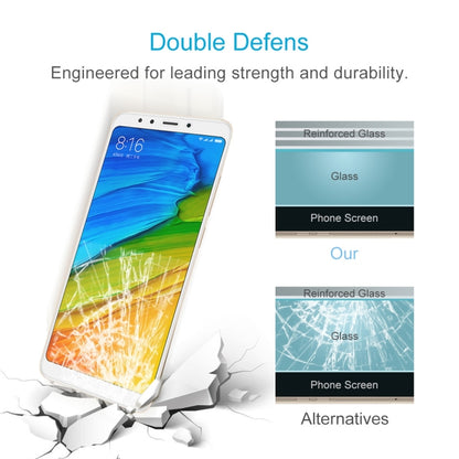 10 ชิ้นสำหรับ Xiaomi R Edmi 5 0.26 มิลลิเมตร 9H ความแข็งพื้นผิว 2.5D ฟิล์มกระจกนิรภัยป้องกันการระเบิด, For Redmi 5