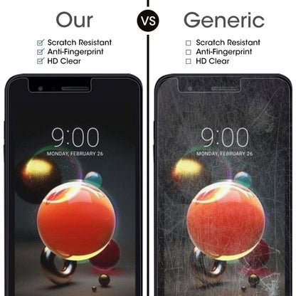 สำหรับ LG K8 (2018) 0.26mm 9H ความแข็งพื้นผิว 2.5D ฟิล์มกรองแสงนิรภัยป้องกันการระเบิด, For K8 (2018)