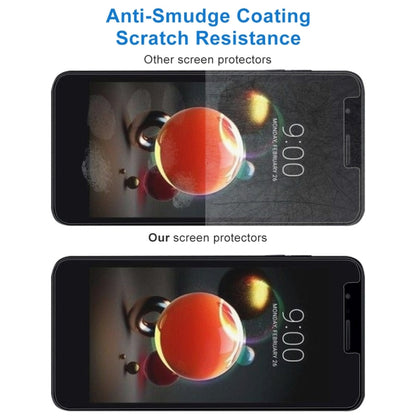 สำหรับ LG K8 (2018) 0.26mm 9H ความแข็งพื้นผิว 2.5D ฟิล์มกรองแสงนิรภัยป้องกันการระเบิด, For K8 (2018)