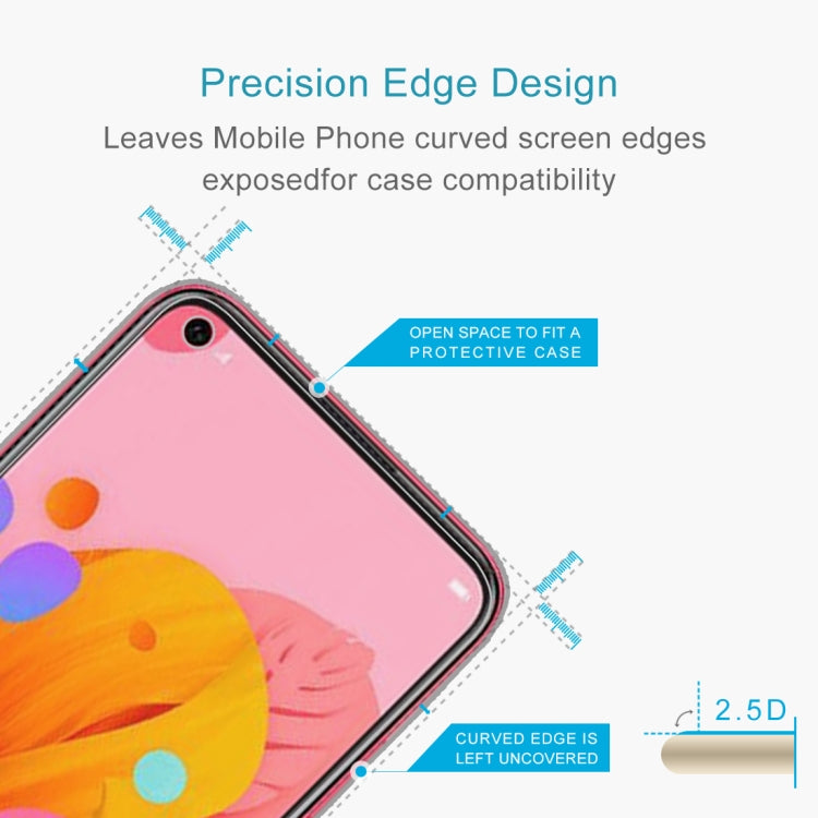 2 ชิ้น 0.26 มิลลิเมตร 9H 2.5D ฟิล์มกระจกนิรภัยสำหรับหัวเว่ยโนวา 5, For nova 5