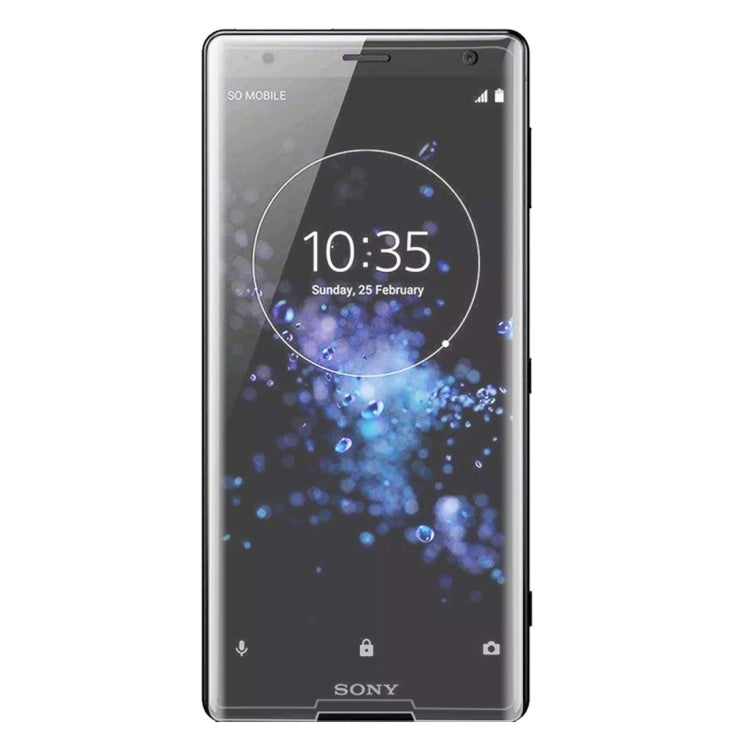25 ชิ้นสำหรับ Sony Xperia XZ2 ขนาดกะทัดรัด 0.3 มิลลิเมตร 9H ความแข็งพื้นผิว 3D ฟิล์มกระจกนิรภัยป้องกันการระเบิด, For Sony Xperia XZ2 Compact