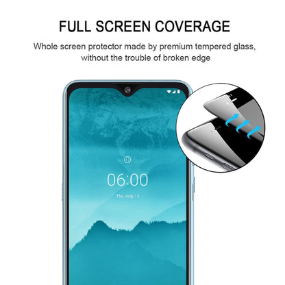 สำหรับ Nokia 6.2 Full กาวคลุมทั้งหมดปกป้องหน้าจอฟิล์มกระจกนิรภัย, For Nokia 6.2