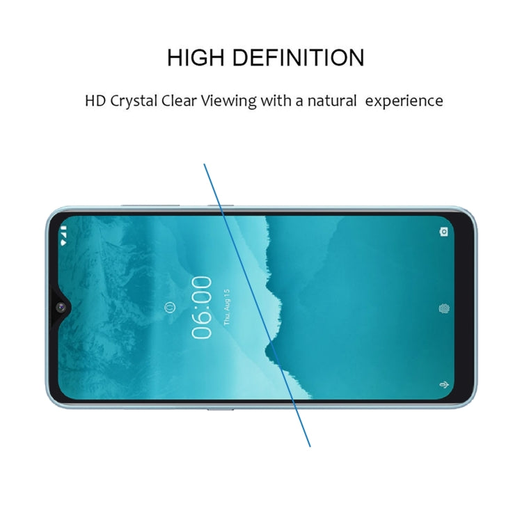 สำหรับ Nokia 6.2 Full กาวคลุมทั้งหมดปกป้องหน้าจอฟิล์มกระจกนิรภัย, For Nokia 6.2