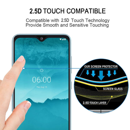 สำหรับ Nokia 6.2 Full กาวคลุมทั้งหมดปกป้องหน้าจอฟิล์มกระจกนิรภัย, For Nokia 6.2