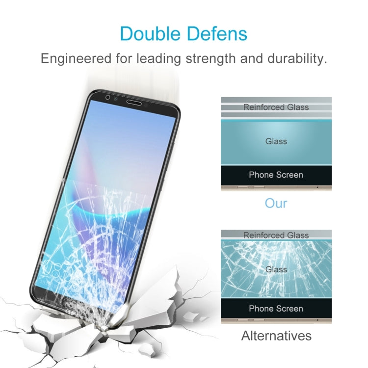 10 ชิ้น 0.26 มิลลิเมตร 9H 2.5D ฟิล์มกระจกนิรภัยสำหรับ Huawei เพลิดเพลินไปกับ 8 / เกียรติยศ 7C, For Enjoy 8 / Honor 7C