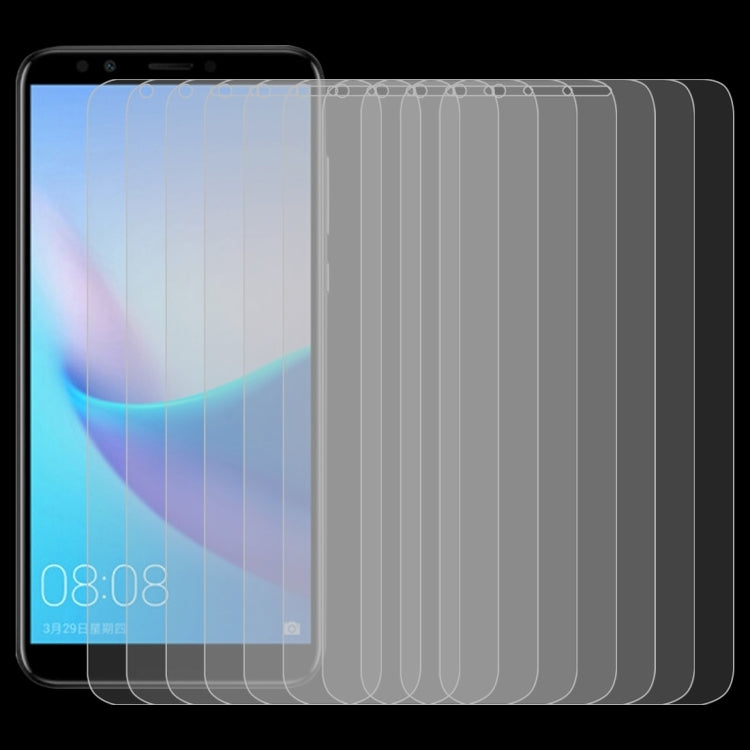 10 ชิ้น 0.26 มิลลิเมตร 9H 2.5D ฟิล์มกระจกนิรภัยสำหรับ Huawei เพลิดเพลินไปกับ 8 / เกียรติยศ 7C, For Enjoy 8 / Honor 7C