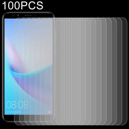 100 ชิ้น 0.26 มิลลิเมตร 9H 2.5D ฟิล์มกระจกนิรภัยสำหรับ Huawei เพลิดเพลินไปกับ 8 / เกียรติยศ 7C, For Enjoy 8 / Honor 7C