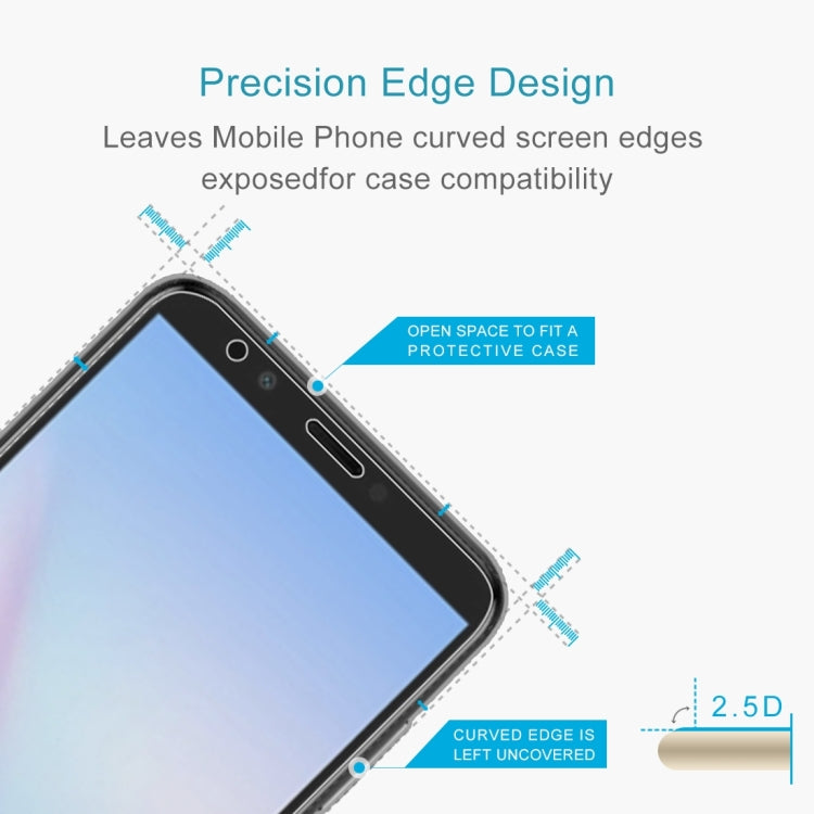100 ชิ้น 0.26 มิลลิเมตร 9H 2.5D ฟิล์มกระจกนิรภัยสำหรับ Huawei เพลิดเพลินไปกับ 8 / เกียรติยศ 7C, For Enjoy 8 / Honor 7C