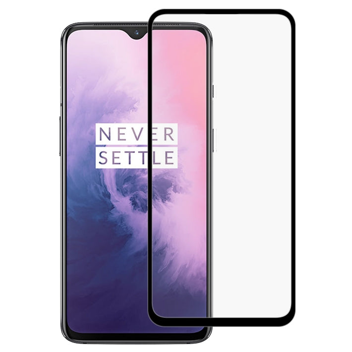 ฟิล์มกระจกนิรภัยแบบเต็มหน้าจอ 9H สำหรับ OnePlus 7, For OnePlus 7 (1 PCS)