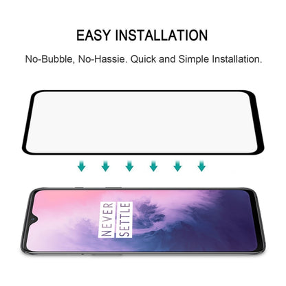 ฟิล์มกระจกนิรภัยแบบเต็มหน้าจอ 9H สำหรับ OnePlus 7, For OnePlus 7 (1 PCS)