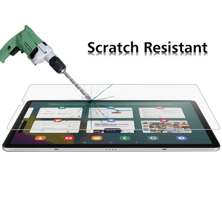 ฟิล์มกระจกนิรภัยความแข็งพื้นผิว 0.4 มม. 9H สำหรับ Galaxy Tab S5e / T720