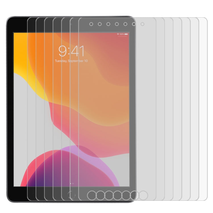 25 ชิ้นสำหรับ iPad 10.2 นิ้ว Full Screen HD Screen Protector, For iPad 10.2 inch(25 PCS)