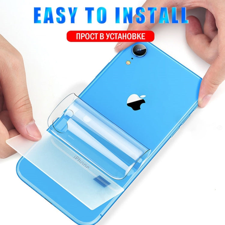 สำหรับ iPhone 11 Pro ฟิล์มไฮโดรเจลแบบนุ่มคลุมทั้งหมดตัวป้องกันด้านหลัง, For iPhone 11 Pro(1 PC)