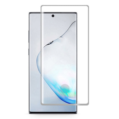 สำหรับ Galaxy Note 10+ 0.3 มม. 9H ความแข็งพื้นผิว 3D ขอบโค้งกาวฟิล์มกระจกนิรภัยแบบเต็มหน้าจอโค้งรองรับการปลดล็อคลายนิ้วมือ, For Galaxy Note 10+ (1 PC), For Galaxy Note 10+(1 PC)