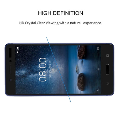 Full Glue Full Cover Screen Protector ฟิล์มกระจกนิรภัยสำหรับ Nokia 1 Plus, For Nokia 1 Plus