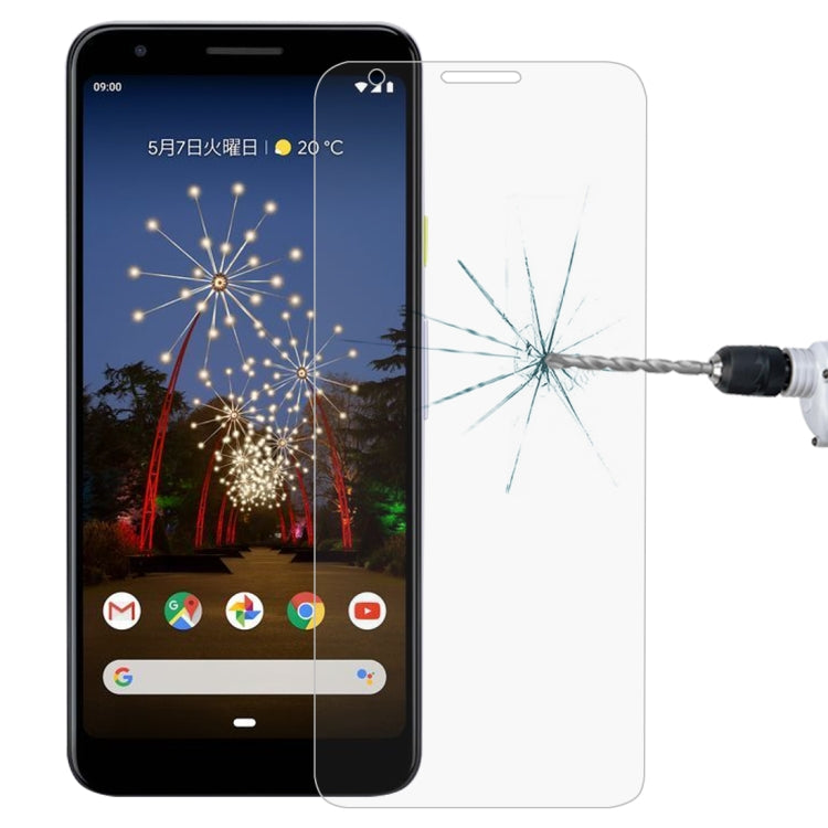 ฟิล์มกระจกนิรภัย 0.26 มม. 9H 2.5D สำหรับ Google Pixel 3A XL, For Google Pixel 3A XL (1 PCS)