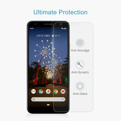 ฟิล์มกระจกนิรภัย 0.26 มม. 9H 2.5D สำหรับ Google Pixel 3A XL, For Google Pixel 3A XL (1 PCS)