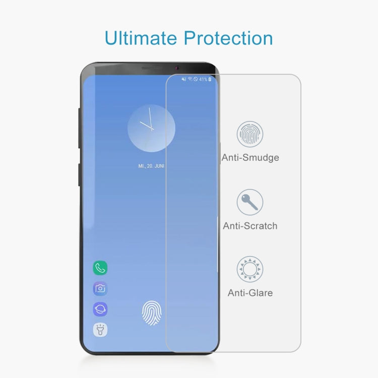 ฟิล์มกระจกนิรภัยป้องกันการระเบิด 0.26 มม. 9H 2.5D สำหรับ Galaxy S10 ไม่รองรับการปลดล็อคลายนิ้วมือบนหน้าจอ, Galaxy S10
