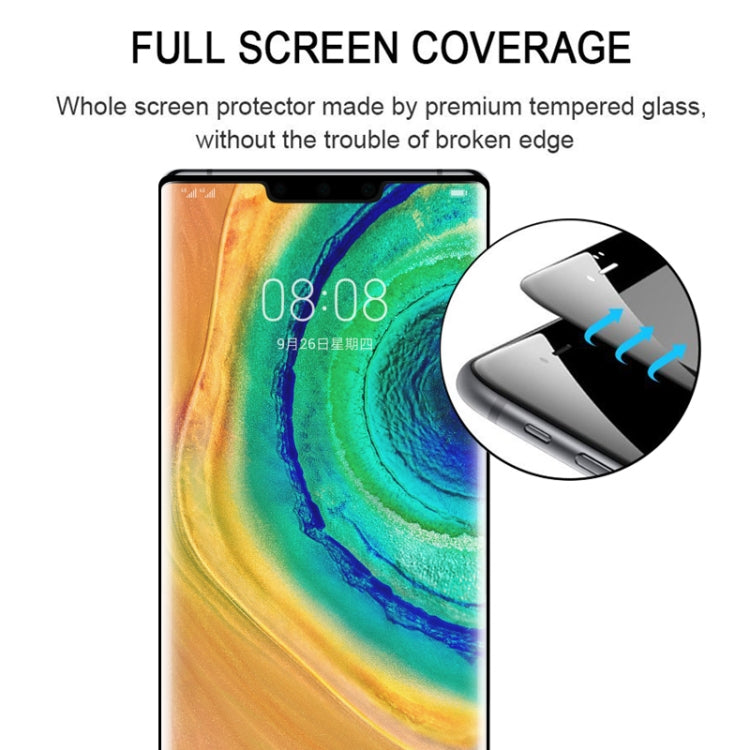 25 ชิ้นเต็มฝาครอบหน้าจอโค้งป้องกันฟิล์มกระจกนิรภัยสำหรับหัวเว่ย Mate 30 Pro, For Huawei Mate 30 Pro