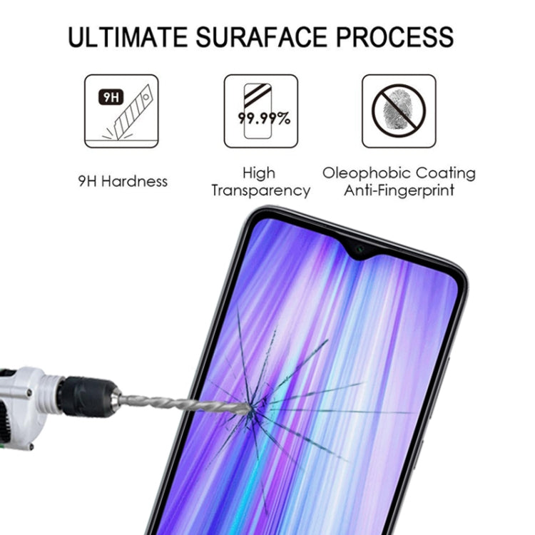 ฟิล์มกระจกนิรภัยแบบเต็มหน้าจอสำหรับ Xiaomi Redmi Note 8 Pro, For Xiaomi Redmi Note 8 Pro (1 PC)