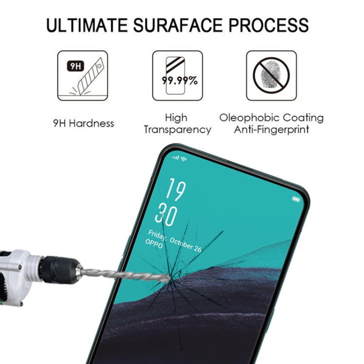 ฟิล์มกระจกนิรภัยแบบเต็มหน้าจอสำหรับ OPPO Reno 2, For OPPO Reno 2
