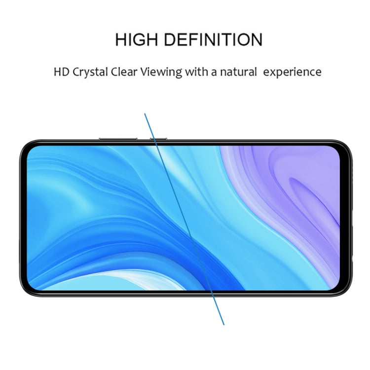 ฟิล์มกระจกนิรภัยกันรอยแบบเต็มหน้าจอสำหรับ Huawei Enjoy 10 Plus, For Huawei Enjoy 10 Plus (1 PC)