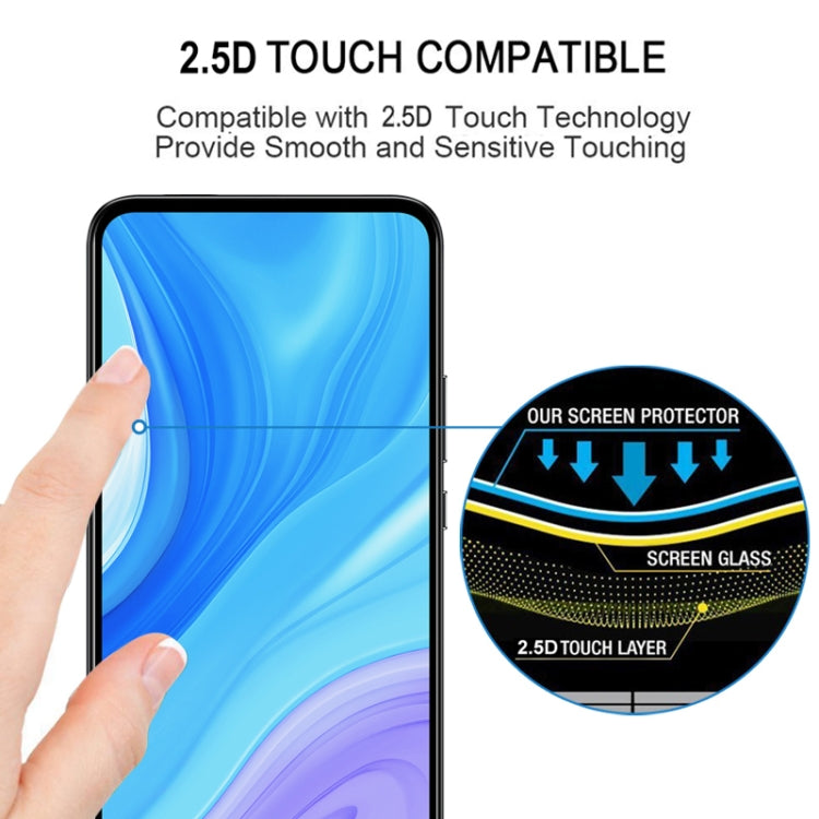 ฟิล์มกระจกนิรภัยกันรอยแบบเต็มหน้าจอสำหรับ Huawei Enjoy 10 Plus, For Huawei Enjoy 10 Plus (1 PC)