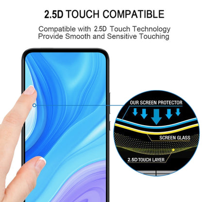ฟิล์มกระจกนิรภัยกันรอยแบบเต็มหน้าจอสำหรับ Huawei Enjoy 10 Plus, For Huawei Enjoy 10 Plus (1 PC)