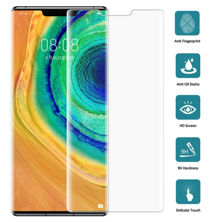 10 ชิ้นสำหรับ Huawei Mate 30 Pro / Mate 30E Pro 5G / Mate 30 ฿ Porsche Design Ultra Slim 9H 2.5D กระจกนิรภัยหน้าจอป้องกันฟิล์ม, For Huawei Mate 30 Pro / Mate 30E Pro 5G